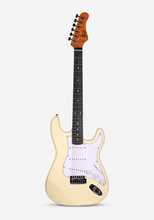 Smiger L-G1M Strat Vintage White Electric Guitar