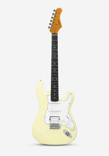 Smiger L-G1m-H Strat HSS White Electric Guitar