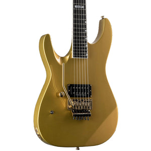 ESP LTD M-1 Custom '87 Left Handed Electric Guitar - Metallic Gold