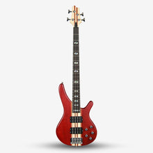 SQOE LT4BS Active 4 String Bass Guitar - LT4BS-BK LT4BS-N LT4BS-RD Red