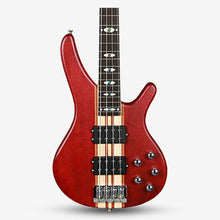 SQOE LT4BS Active 4 String Bass Guitar - LT4BS-BK LT4BS-N LT4BS-RD Red