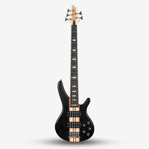 SQOE LT5BS Active 5 String Bass Guitar - LT5BS-BK LT5BS-N LT5BS-RD Black