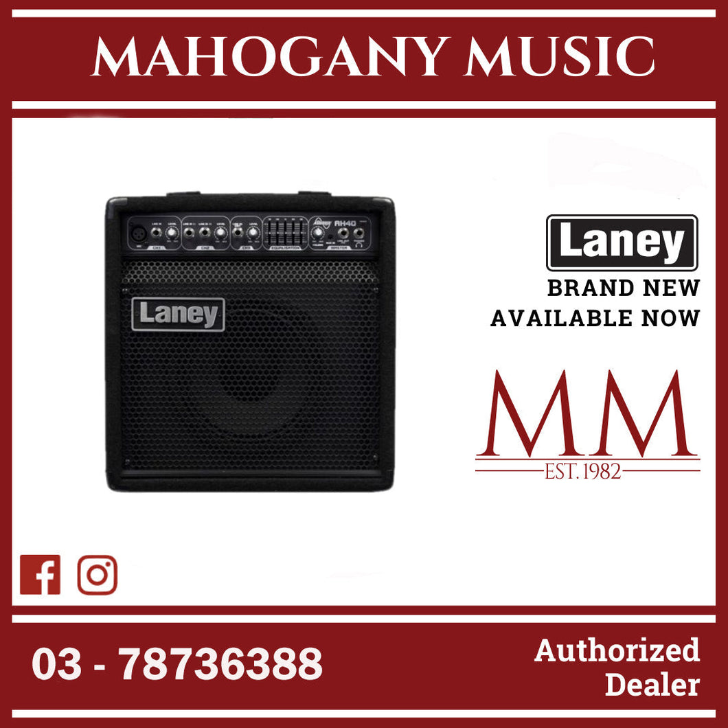 Laney AH40 Audiohub Series 40-watt 1×8 Inch Multi-Instrument Combo Amplifier