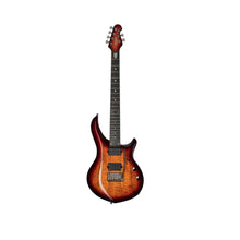 Sterling MAJ200XSM-BOB John Petrucci Majesty Series Electric Guitar, Blood Orange Burst