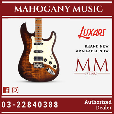 Luxars S-G25 SHB Honey Burst Electric Guitar