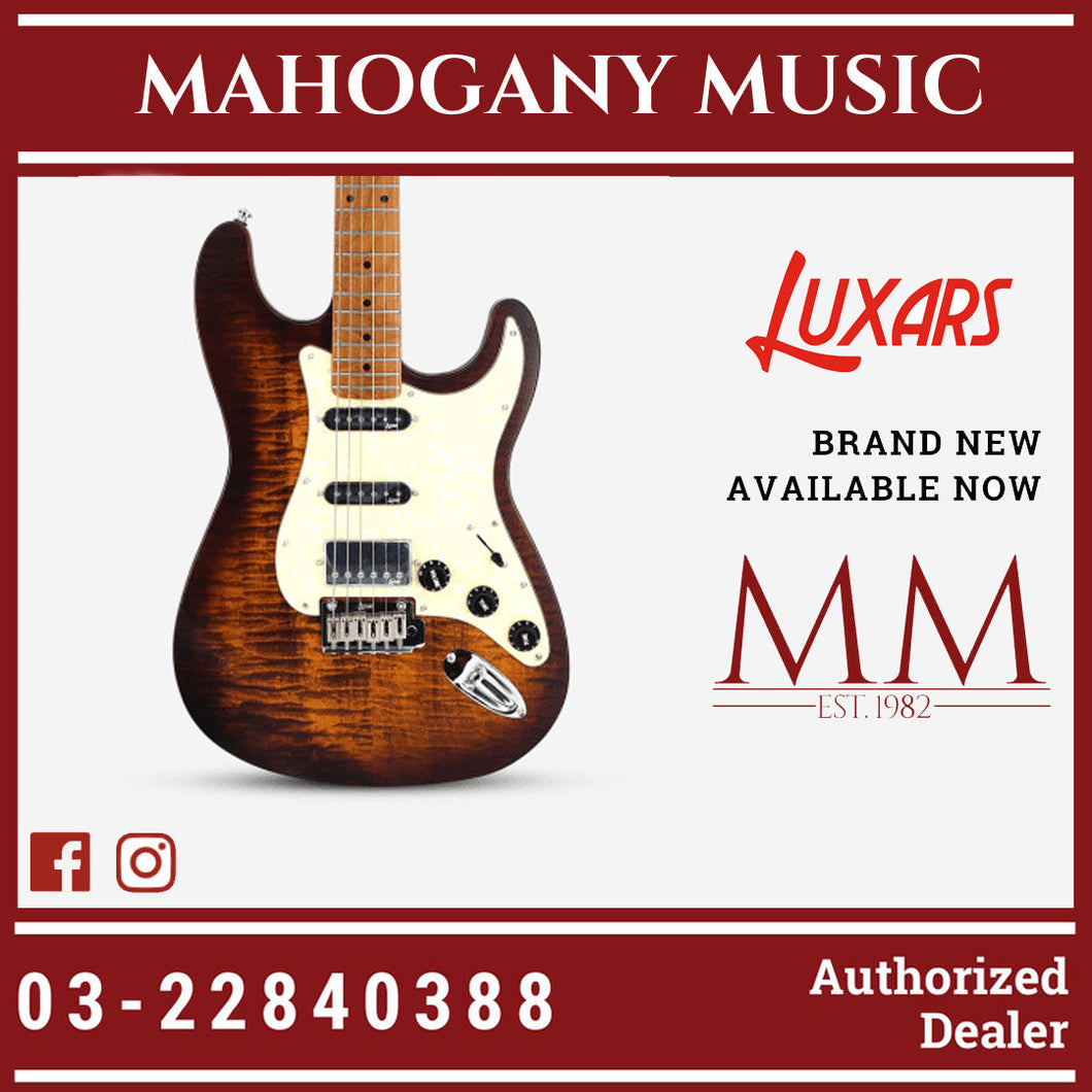 Luxars S-G25 SHB Honey Burst Electric Guitar