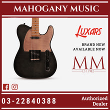 Luxars S-G27 TBK Telecaster Flame Maple Black Electric Guitar