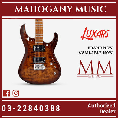 Luxars S-G37-T SHB Honey Burst Electric Guitar