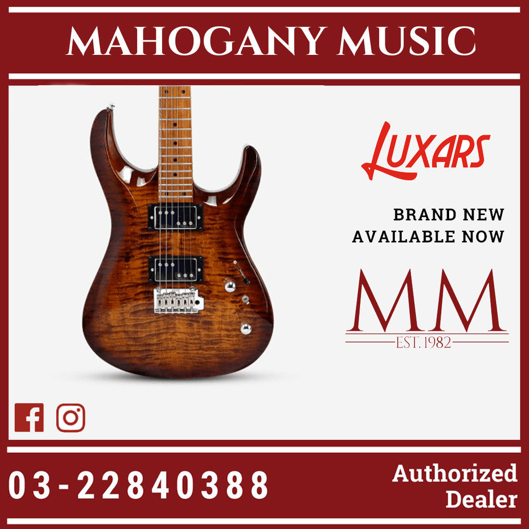 Luxars S-G37-T SHB Honey Burst Electric Guitar
