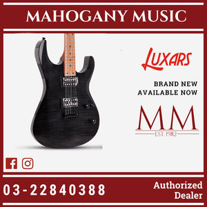 Luxars S-G37 TBK Trans Black Electric Guitar