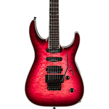 [PREORDER] Jackson Pro Plus Series Soloist SLA3Q Electric Guitar, Ebony FB, Fuschia Burst
