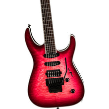 [PREORDER] Jackson Pro Plus Series Soloist SLA3Q Electric Guitar, Ebony FB, Fuschia Burst