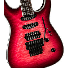 [PREORDER] Jackson Pro Plus Series Soloist SLA3Q Electric Guitar, Ebony FB, Fuschia Burst