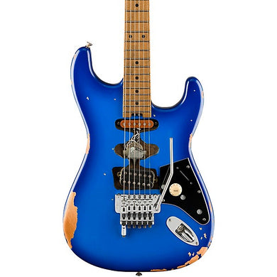 [PREORDER] EVH Frankenstein Series Relic Electric Guitar, Blueburst