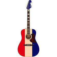 [PREORDER] Fender Buck Owens Kingman Acoustic Guitar w/Case, Red White and Blue