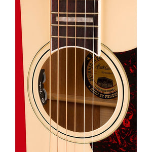 [PREORDER] Fender Buck Owens Kingman Acoustic Guitar w/Case, Red White and Blue