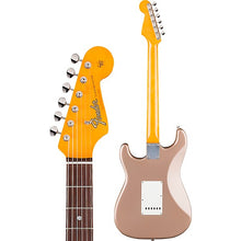 [PREORDER] Fender American Vintage 65 Stratocaster Electric Guitar, Round-Lam RW FB, Shoreline Gold