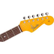 [PREORDER] Fender American Vintage 65 Stratocaster Electric Guitar, Round-Lam RW FB, Shoreline Gold