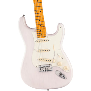 [PREORDER] Fender American Ultra Luxe Vintage 50s Stratocaster Electric Guitar, Maple FB, White Blonde