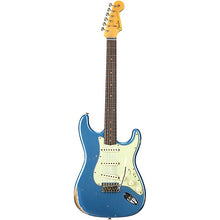 [PREORDER] Fender Custom Shop Time Machine 1962 Stratocaster Relic Guitar, RW FB, Aged Lake Placid Blue