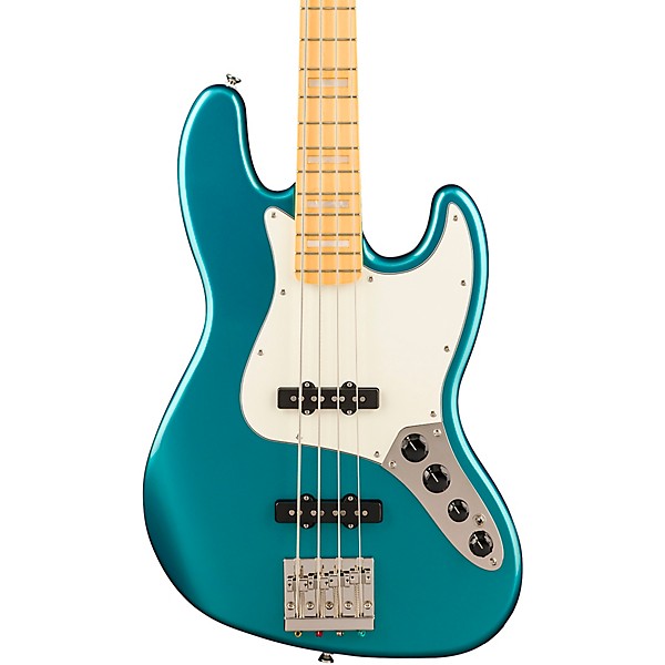 [PREORDER] Squier Classic Vibe Active 70s Jazz Bass Guitar, Maple FB, Ocean Turquoise