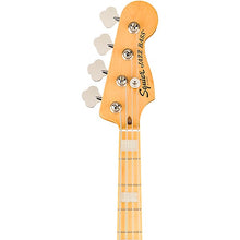 [PREORDER] Squier Classic Vibe Active 70s Jazz Bass Guitar, Maple FB, Ocean Turquoise