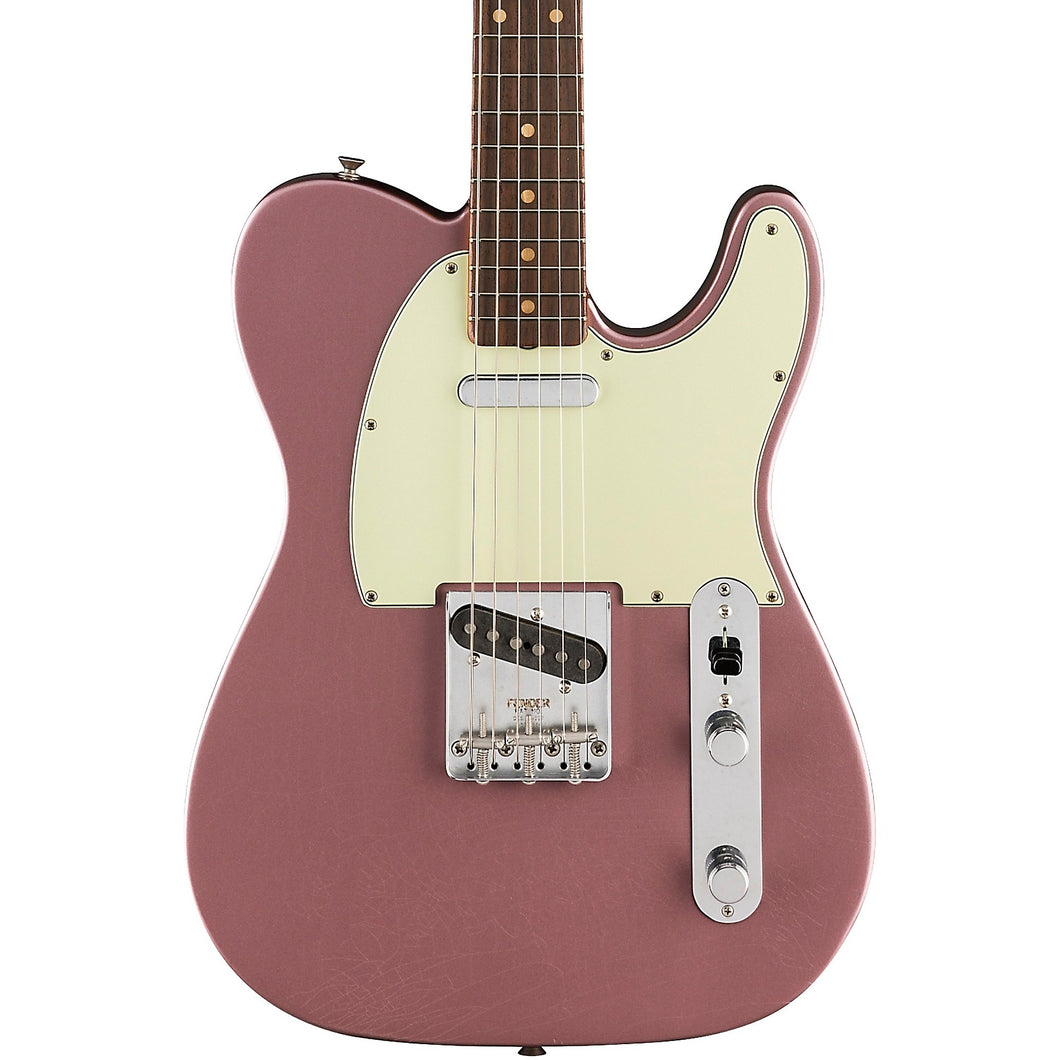 [PREORDER] Fender Limited Edition Vintera II Roadworn 60s Telecaster Electric Guitar, RW FB, Burgundy Mist Metallic