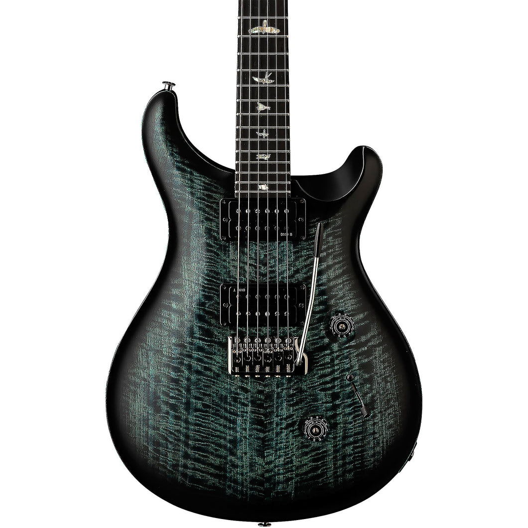 [PREORDER] PRS 40th Anniversary Custom 24 Satin Limited Edition Guitar, Cobalt Smokeburst (Stained Binding)