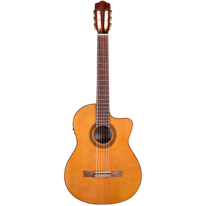 Cordoba C5-CE Cedar - Solid Canadian Cedar Top, Mahogany Back & Sides with Pickup (C5CE), Mid Range Electric-Classical Guitar