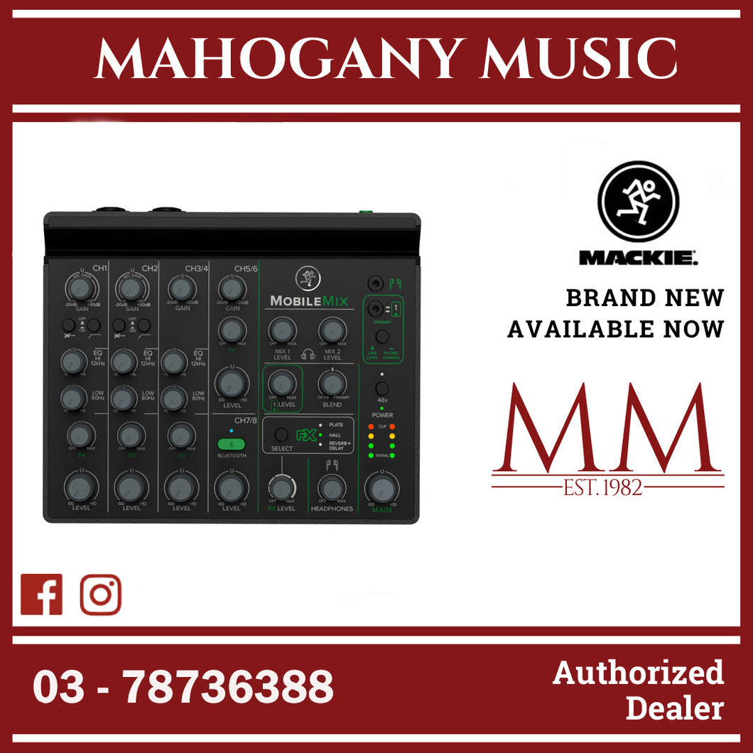 Mackie MOBILEMIX 8 Channel USB Powerable Mixer