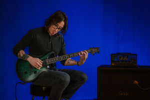 [PREORDER] PRS Mark Holcomb Signature Electric Guitar, Holcomb Wraparound Blue