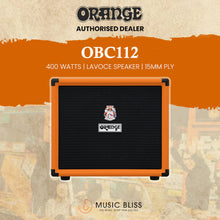 Orange OBC112 400-watt 1x12" Bass Cabinet