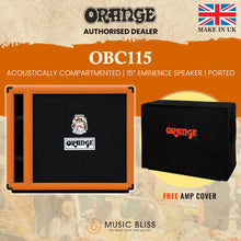 Orange OBC115 1x15" 400W Bass Cabinet (Made in UK)