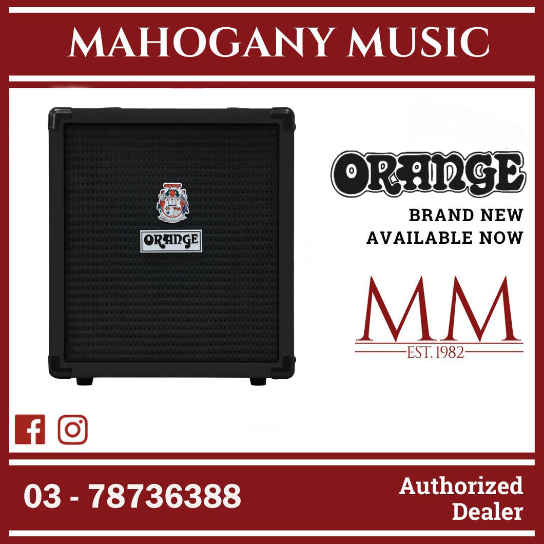 Orange Crush Bass 25 1x8 25W Bass Combo Amplifier - Black