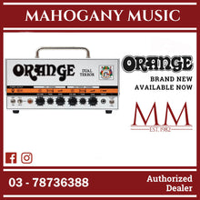 Orange DT30H Dual Terror 30/15/7-watt 2-channel Tube Amplifier Head