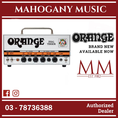 Orange DT30H Dual Terror 30/15/7-watt 2-channel Tube Amplifier Head