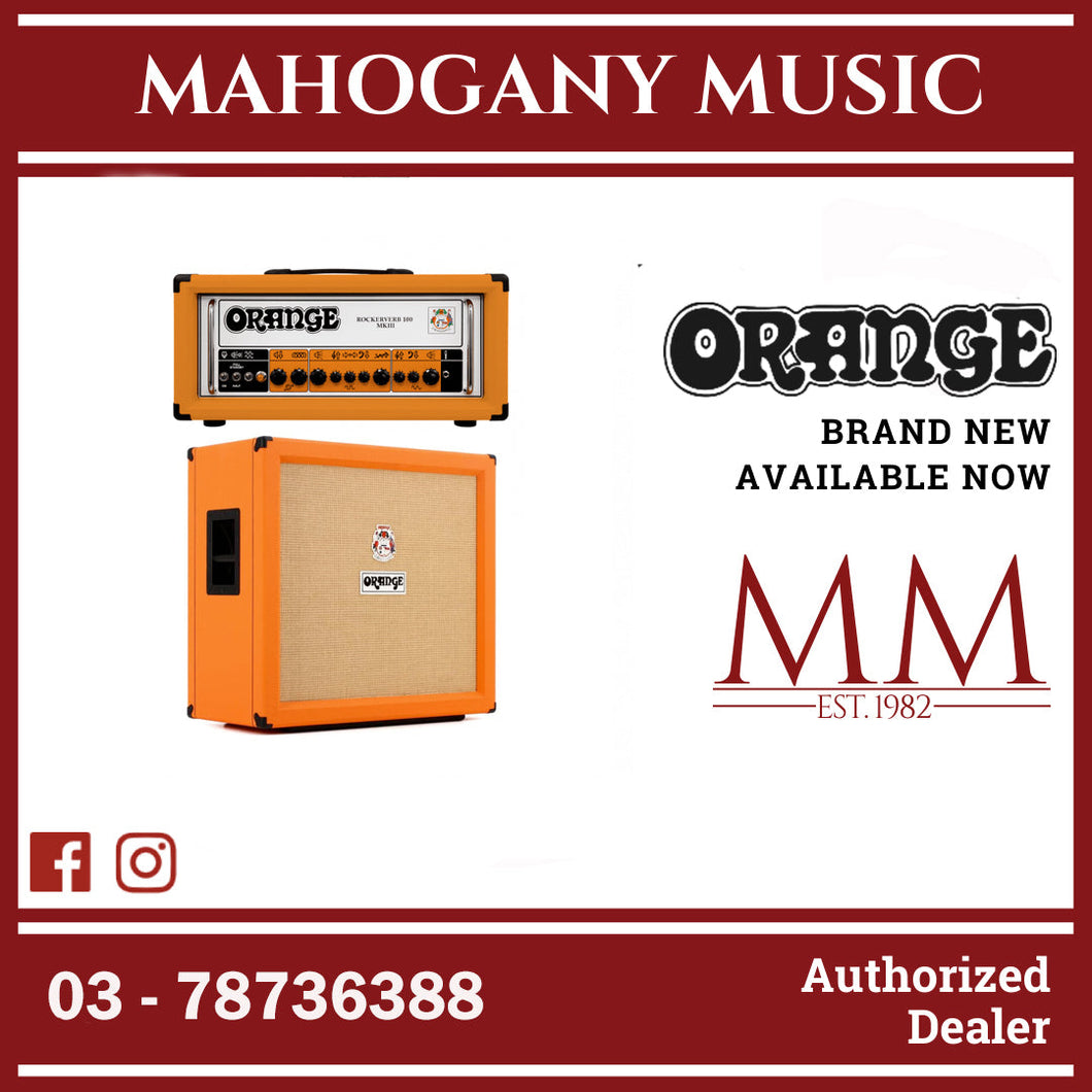 Orange Rockerverb 100 MKIII - 100-watt 2-channel Tube Head [Made in UK]