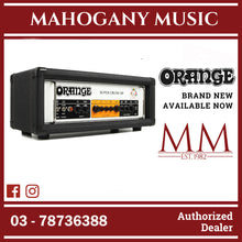 Orange Super Crush 100 - 100-watt Solid-state Head - Black