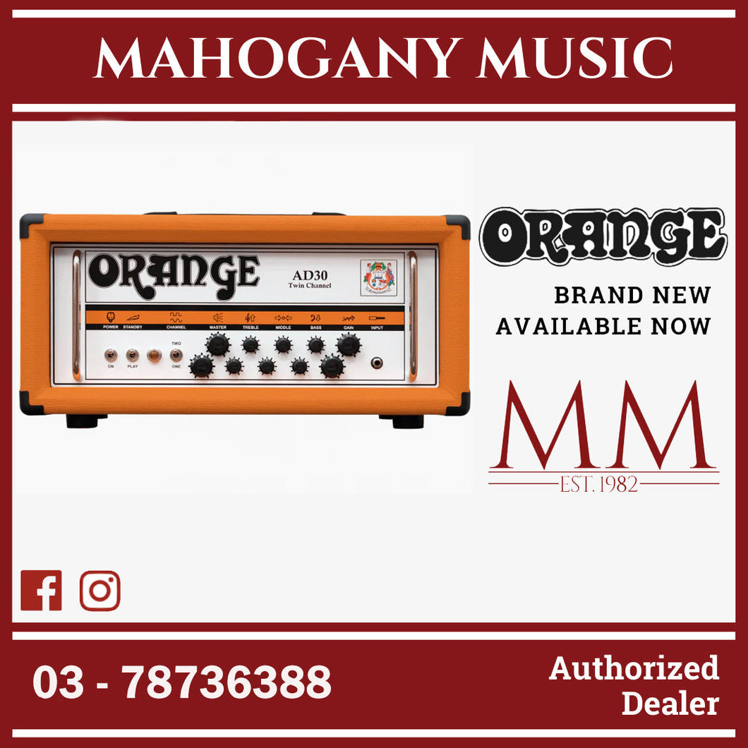 Orange AD30H 30-watt 2-channel Head (Made in UK)