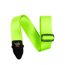 Ernie Ball P05320 Premium Guitar Strap, Neon Green