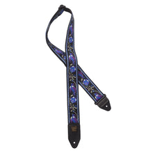 Ernie Ball P05371 Classic Jacquard Guitar/Bass Strap, Purple Pleasant Pheasant