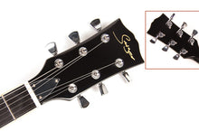 Smiger L-G9-P1 Les Paul Black QM Electric Guitar