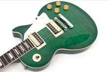 Smiger L-G9-P1 Les Paul Green QM Electric Guitar