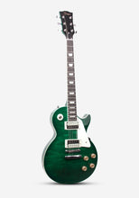 Smiger L-G9-P1 Les Paul Green QM Electric Guitar