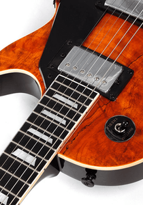 Smiger L-G9-P2-AY Les Paul AAA Spalted Maple veneer Okoume Electric Guitar
