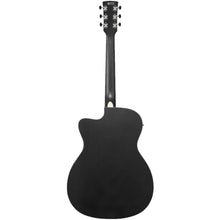 Ibanez PC14MHCE-WK Performance Series Acoustic Electric Guitar, Weathered Black Open Pore