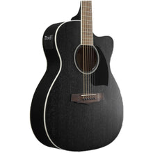 Ibanez PC14MHCE-WK Performance Series Acoustic Electric Guitar, Weathered Black Open Pore