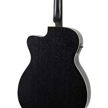 Ibanez PC14MHCE-WK Performance Series Acoustic Electric Guitar, Weathered Black Open Pore