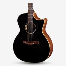 Eastman PCH2-GACE Grand Auditorium Solid Spruce Top Acoustic Guitar with Pickup by Fishman - Black ( PCH2 GACE / BK )