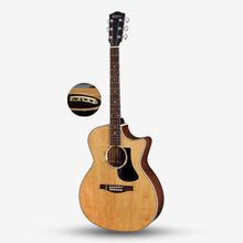 Eastman PCH2-GACE Grand Auditorium Solid Spruce Top Acoustic Guitar with Pickup by Fishman - Natural ( PCH2 GACE / NAT )